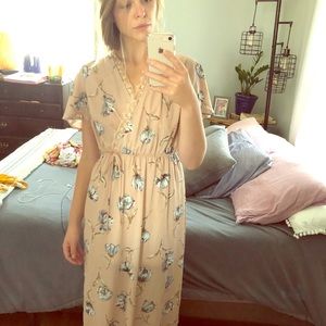 Floral maxi dress